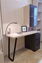 Светильник для кровати черный