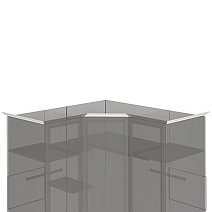 Карниз Камилла для композиции с угловым шкафом