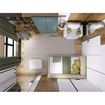 Шкаф Edison распашной напольный