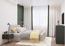 Кровать двуспальная 160х200 Alba с подъемным механизмом