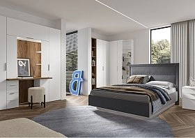 Стеллаж угловой Soho белая