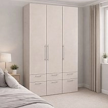 Шкаф трехстворчатый Soho беж