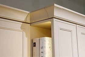 Элемент карниза Montreal беж для внешнего угла