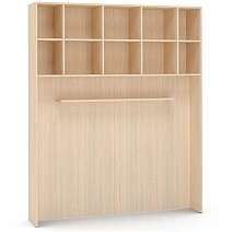 Секция для кровати Rimini серая 160