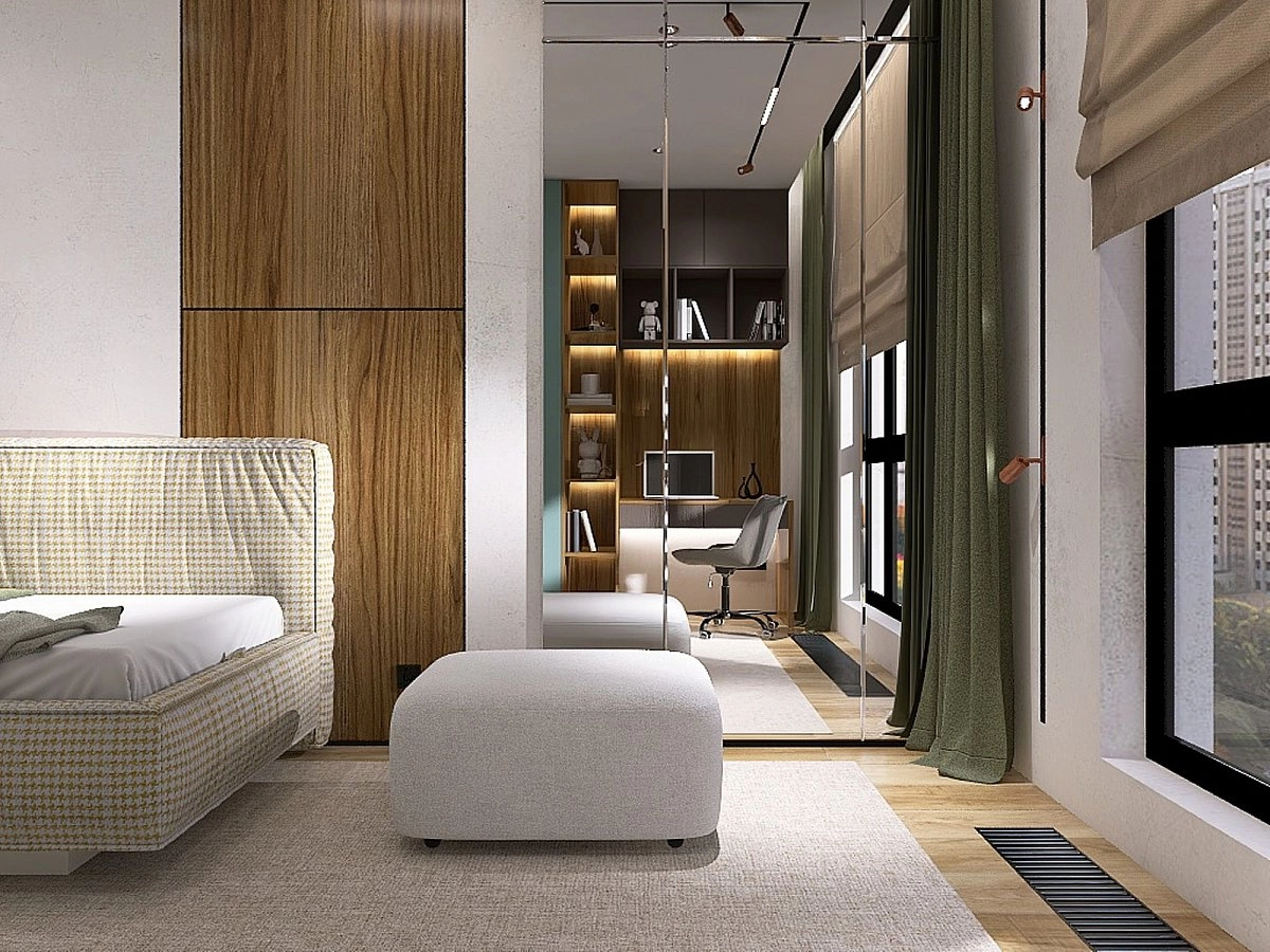 Кровать односпальная Brioche Optimum угловая левая с подъемным механизмом 90х200