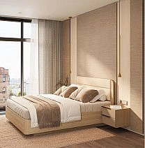 Кровать полутораспальная 140х200 Next,Nicole с подъемным механизмом
