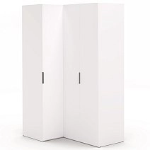 Шкаф угловой Сохо белая