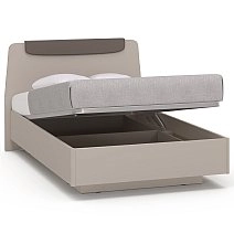 Кровать полутороспальная Soho беж с подъемным механизмом 120х200