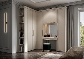 Стеллаж прямой Монреаль беж торцевой