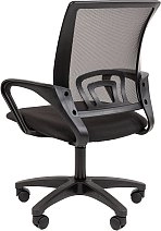 Кресло VT_Chairman 696 LT сетка/ткань черный пластик