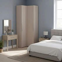 Шкаф угловой Soho беж