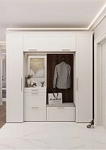 Элемент карниза Монреаль белый