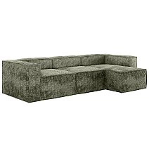 Диван Бриошь Премьер угловой пр\лев с широкими подлокотниками