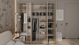 Стеллаж прямой Soho графит