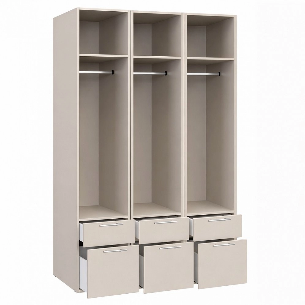 Шкаф трехстворчатый Soho беж