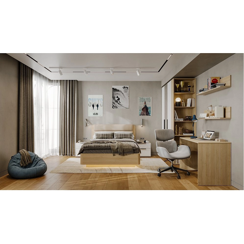 Тумба прикроватная Next crystal