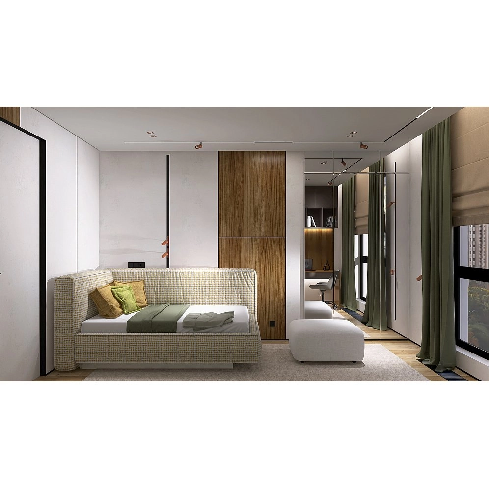 Шкаф Edison распашной напольный