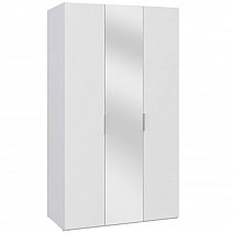 Шкаф трехстворчатый Soho белая с зеркалом