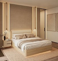 Кровать двуспальная 160х200 Next,Nicole с подъемным механизмом