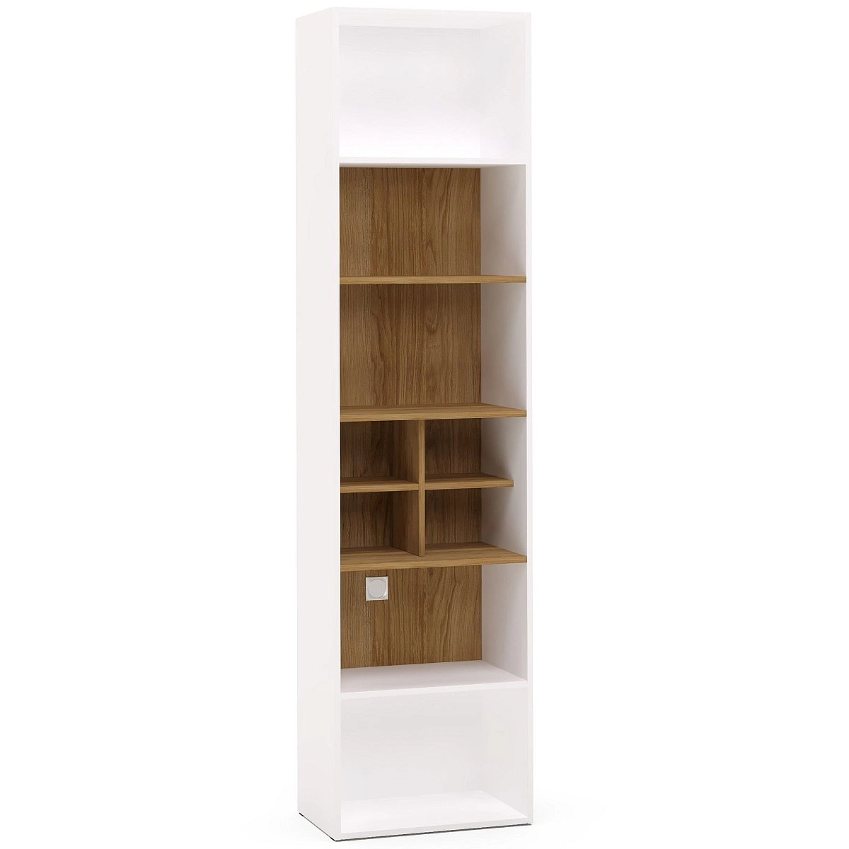 Стеллаж прямой Сохо белая