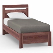 Кровать односпальная Rimini Bosco/Choco 90х200