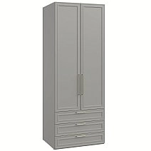 Шкаф двухстворчатый Montreal серый