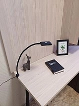 Светильник для кровати черный