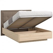 Кровать полутораспальная 140х200 Onda с подъемным механизмом, основание щитовое