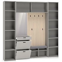 Комплект для прихожей Chelsea серая №25