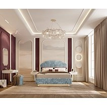 Кровать двуспальная 160х200 Celine с подъемным механизмом