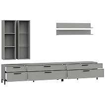 Комплект для гостиной Rimini серая №19