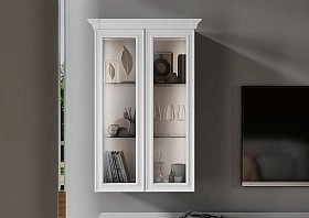 Секция навесная Монреаль белый