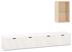 Тумба ТВА 2ящ. дл.2374+секция H7A+свет.JJ13