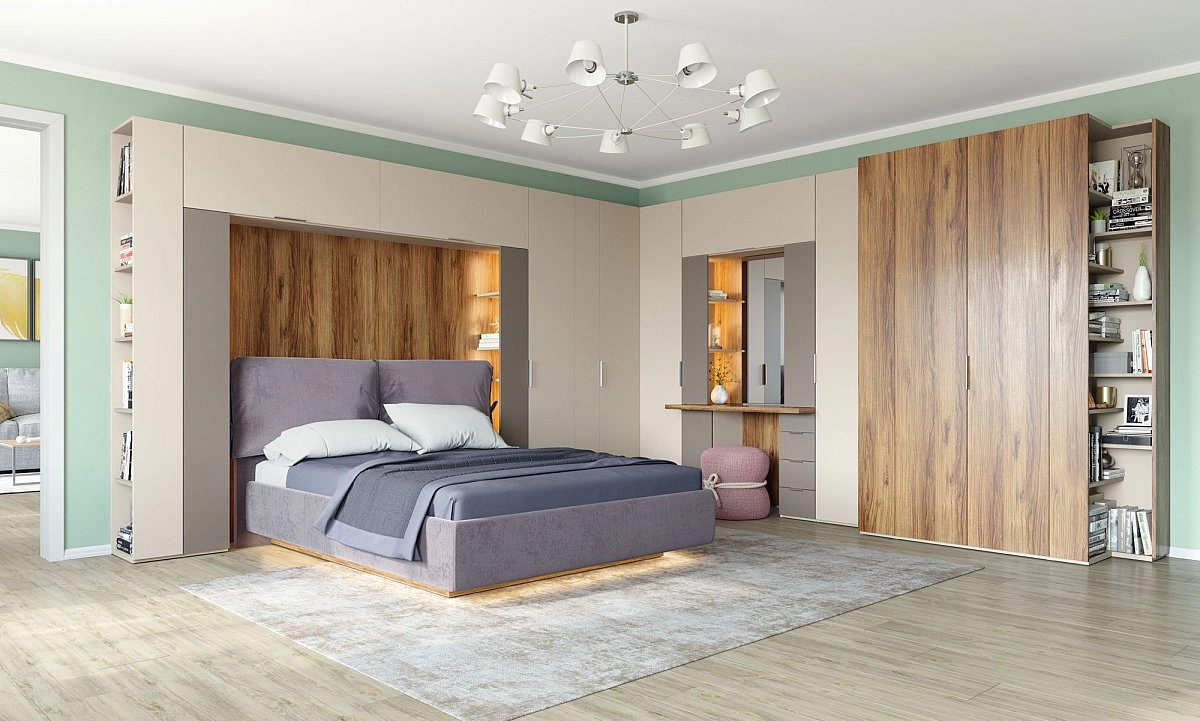 Шкаф двухстворчатый Soho беж