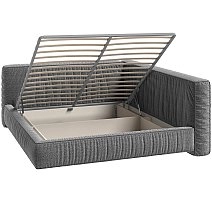 Кровать двуспальная Brioche Optimum угловая правая с подъемным механизмом 180х200