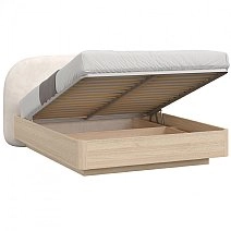 Кровать двуспальная 160х200 Rimini с подъемным механизмом, основание щитовое