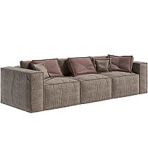 Диван Brioche 3-х местный Basic без подушек