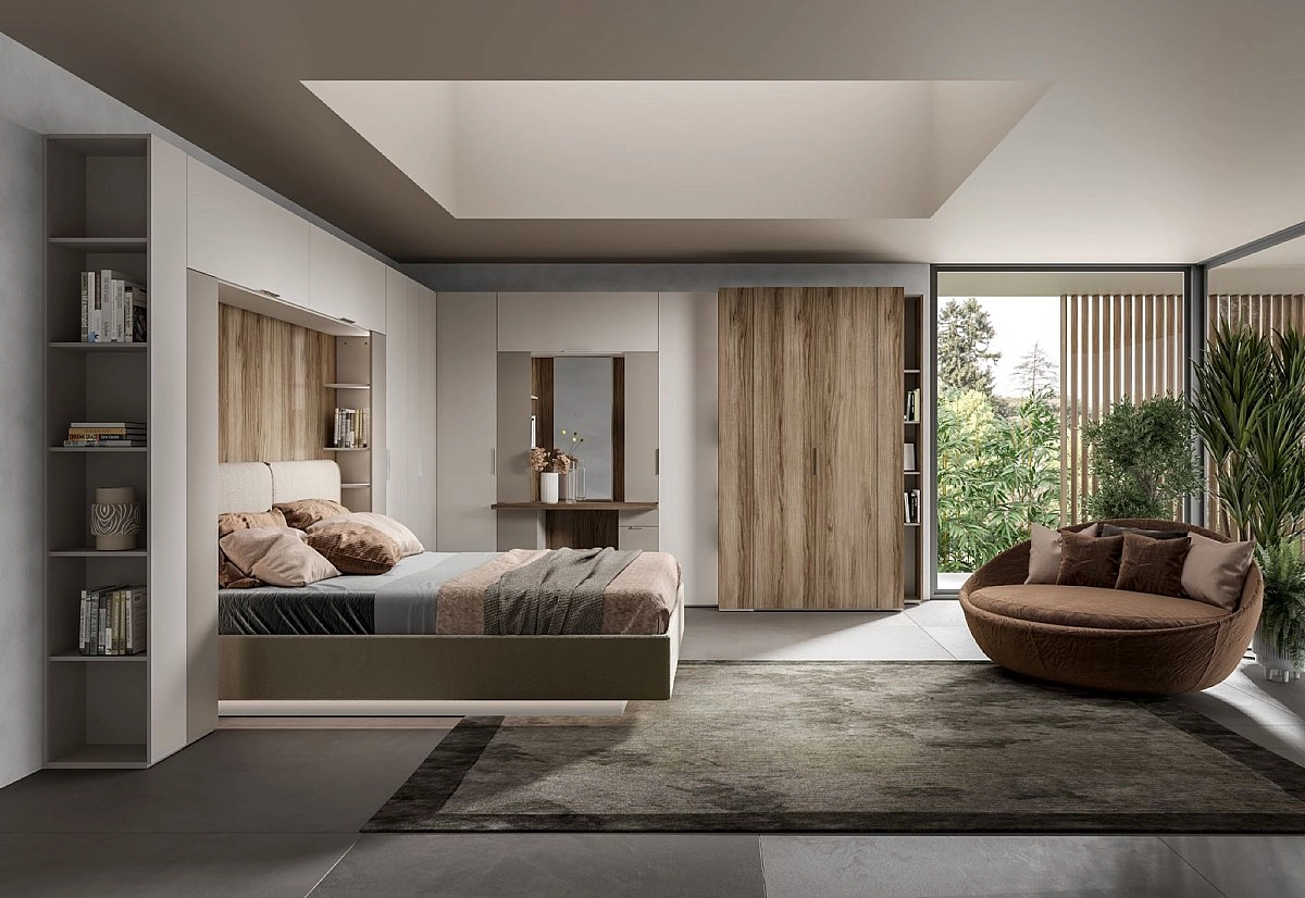 Секция для кровати Soho беж 160