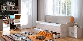 Кровать-диван (900мм)+ящик G3A+подушки