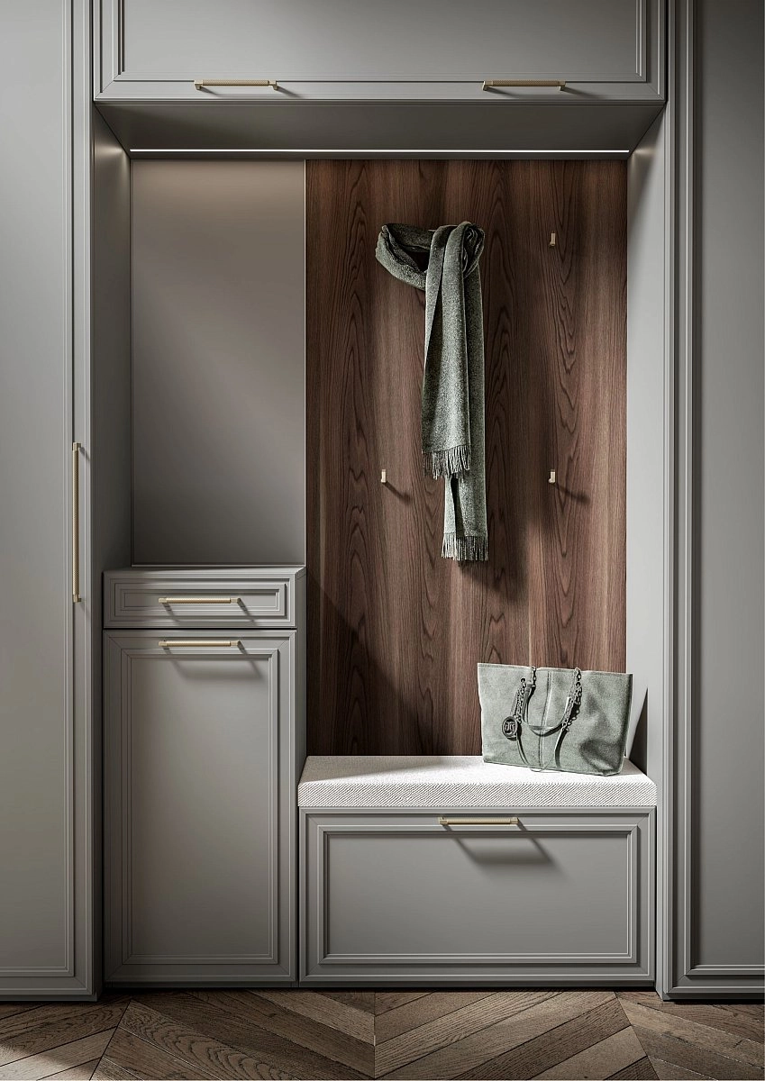 Тумба для обуви Montreal серый