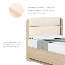 Кровать односпальная 90х200 Некст,Николь с подъемным механизмом