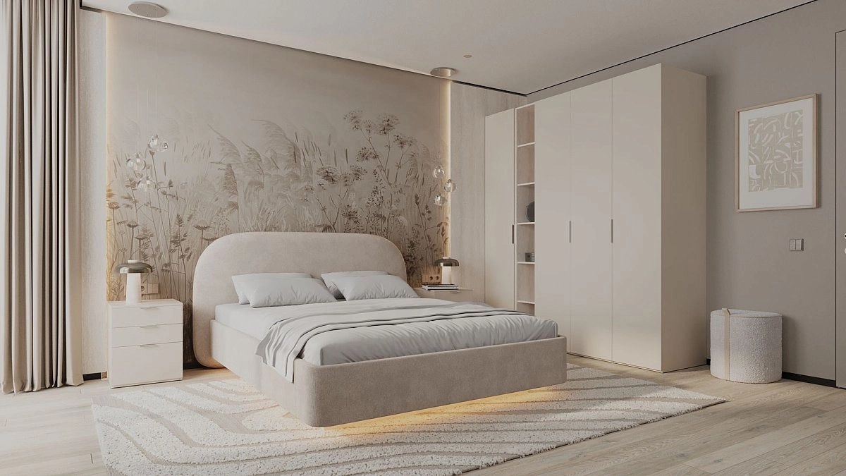 Шкаф двухстворчатый Soho беж