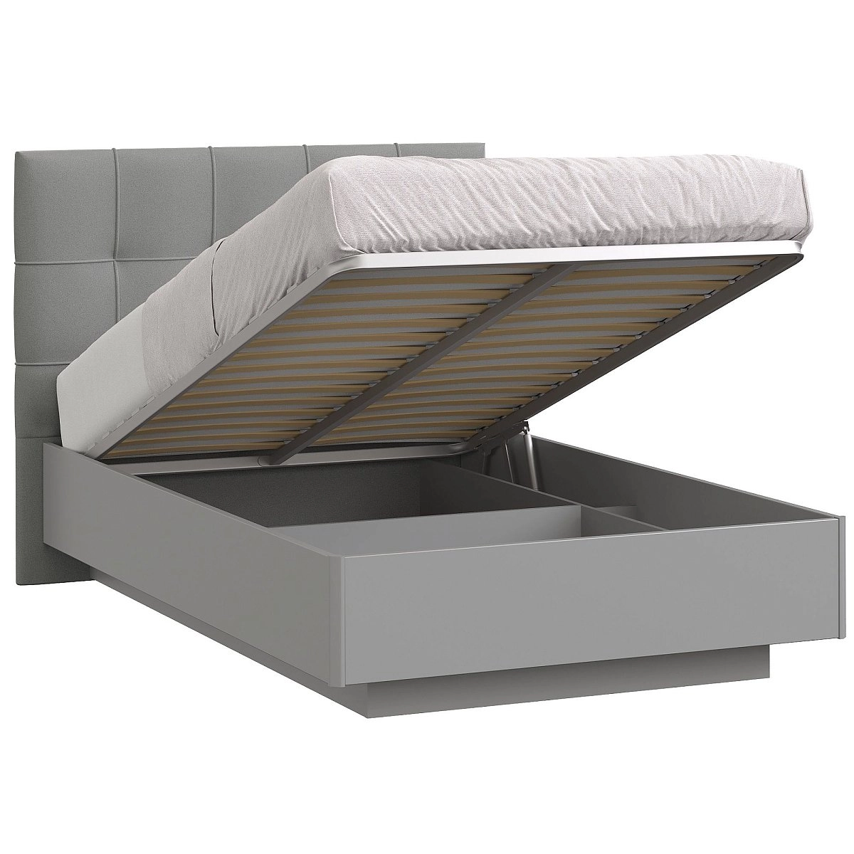 Кровать полутораспальная 120х200 Молле с подъемным механизмом, основание щитовое