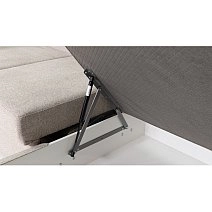 Диван Монако Равена Biscuit угловой 2-х местный (1400)