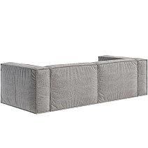 Диван Brioche компактный угловой пр\лев Basic без подушек