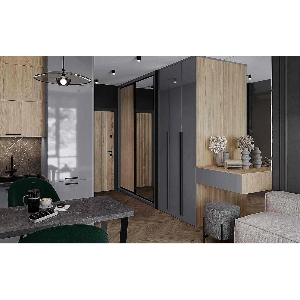 Шкаф Edison распашной напольный