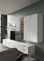 Полка навесная Chelsea,Montreal,Rimini,Soho белая