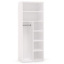 Шкаф двухстворчатый Rimini белая