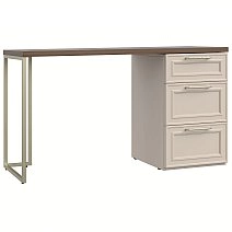 Стол письменный Montreal беж 47,8х133,2 с тумбой