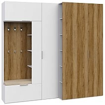 Комплект для прихожей Soho белая №17